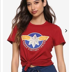 Her Universe Captain Marvel Tee